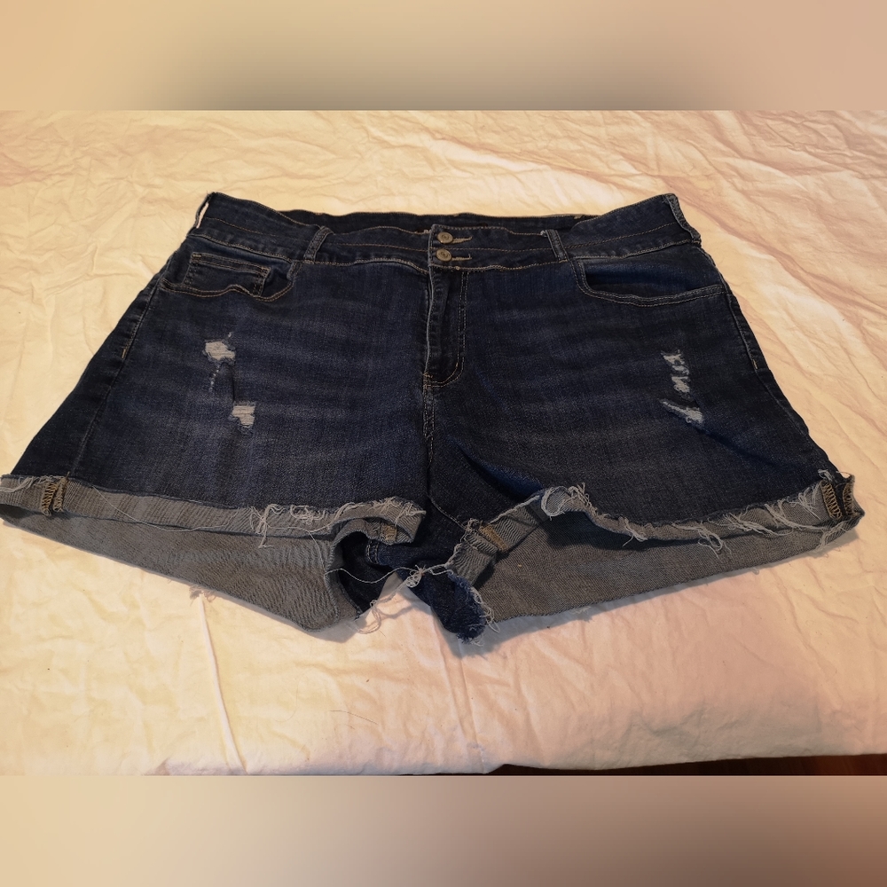Bottoms up shorties Jean shorts size 20